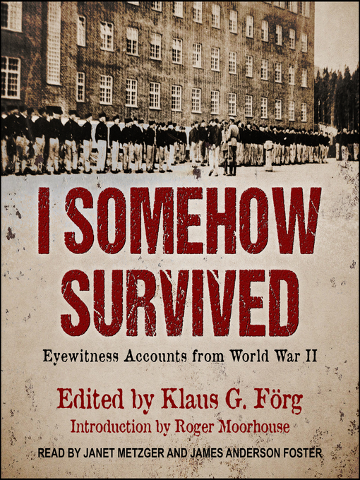 Title details for I Somehow Survived by Klaus G. Förg - Available